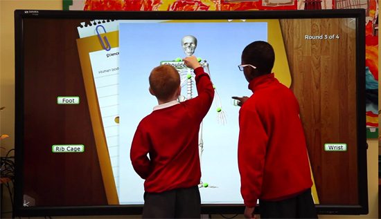 Interactive Touch Screens for Schools Ireland