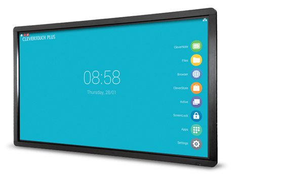 Clevertouch for Education - CLEVERTOUCH Plus Clevertouch for Education - CLEVERTOUCH Plus