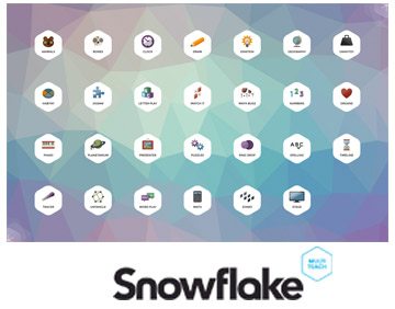 Interactive Flatscreen Software - SnowFlake