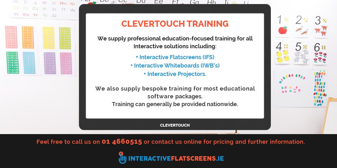 Clevertouch Training Ireland for Teachers - Interactive Flat Screens Ireland