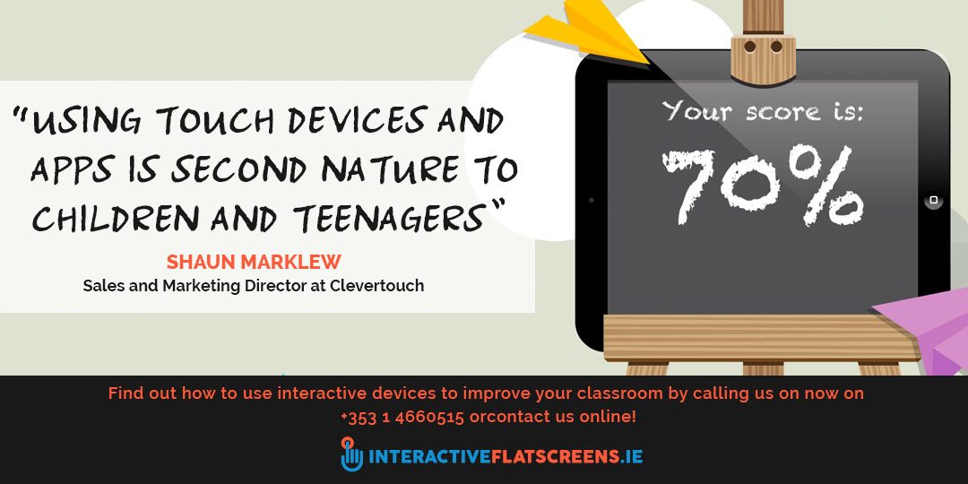 Interactive Touch Screens in Schools