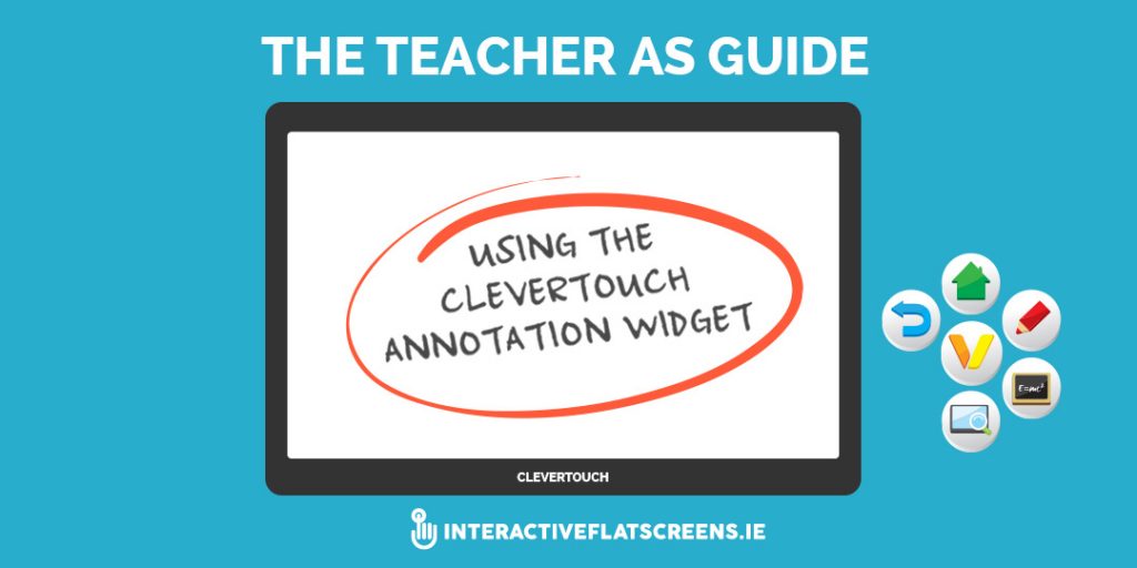 Using The Clevertouch Annotation Widget - Interactive Flat Screens