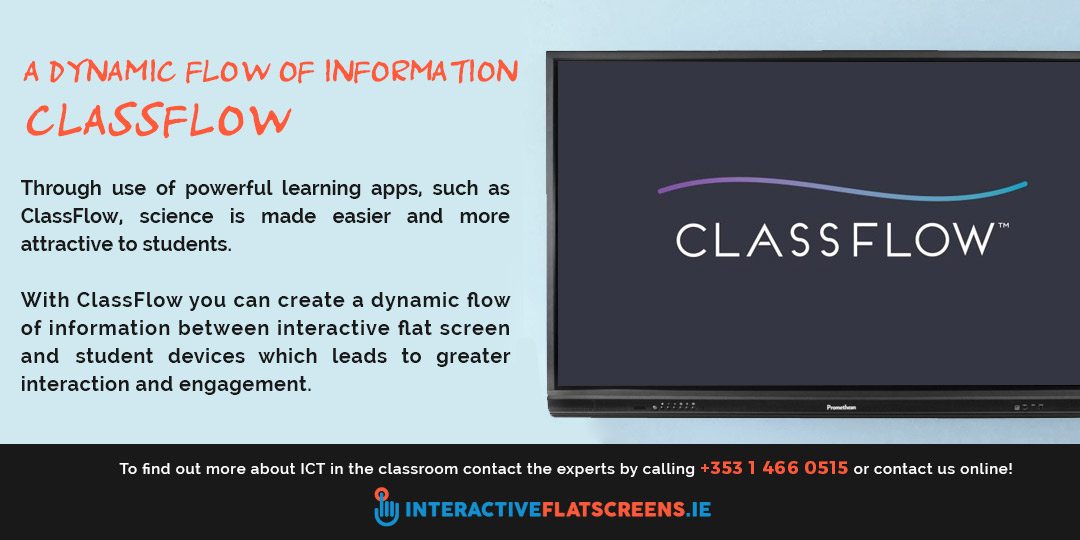 ClassFlow App for Interactive Flat Screens