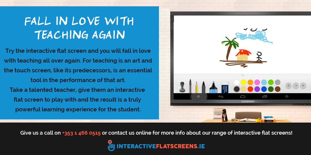 Interactive Flatscreens for Teaching
