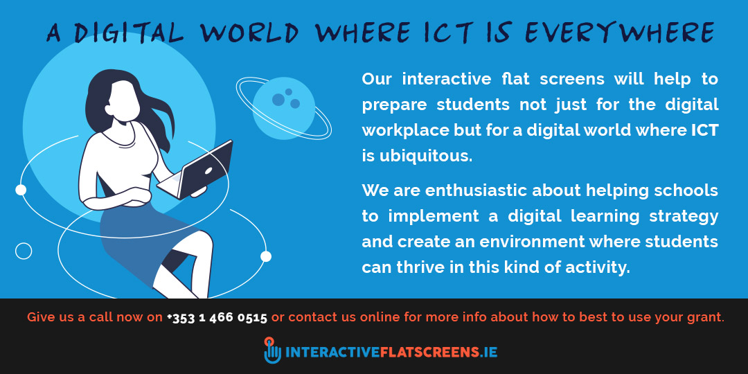 Digital ICT World - Interactive Flat Screens Ireland