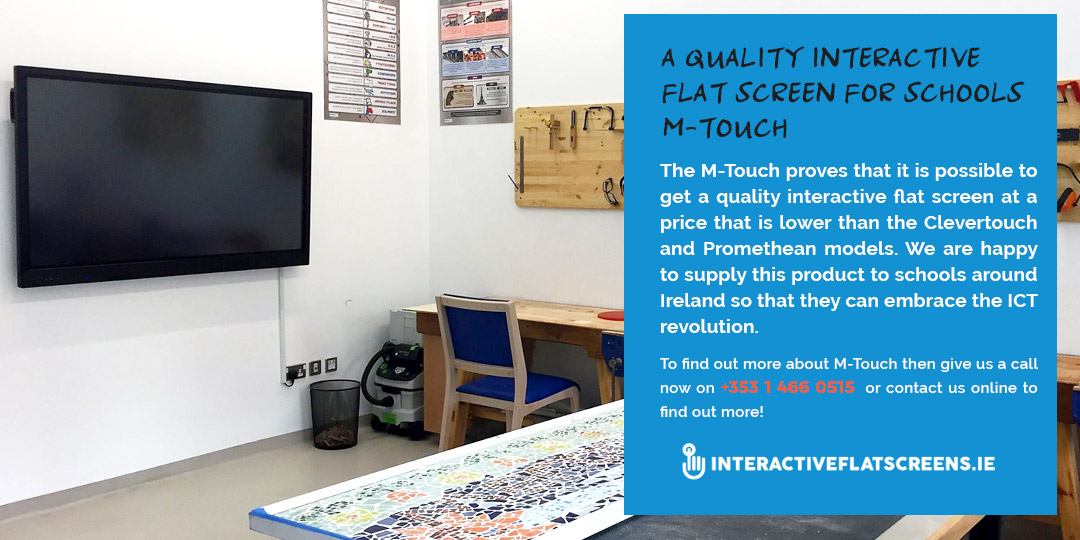 M-Touch Interactive Flatscreen Schools - Ireland