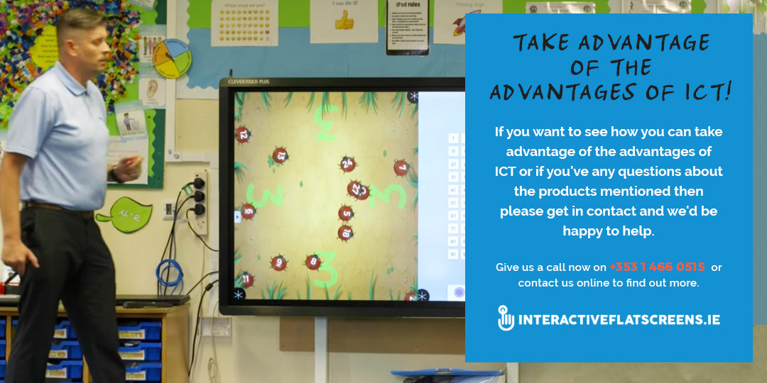 Advantages of ICT in Schools - Interactive Flatscreens Ireland
