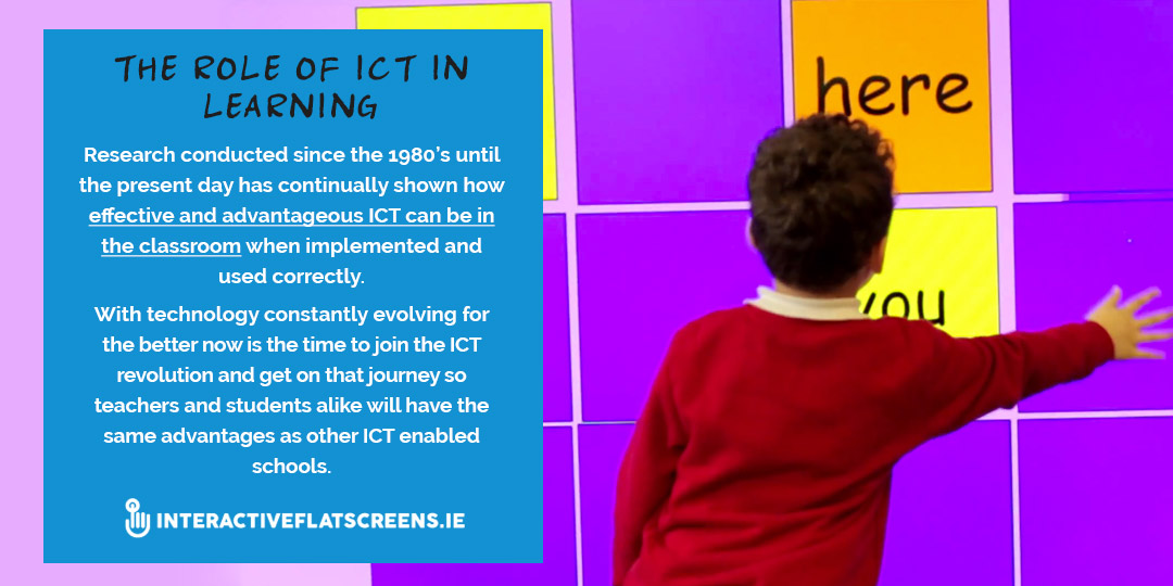 Role of ICT in Learning in Schools - Advantages of ICT
