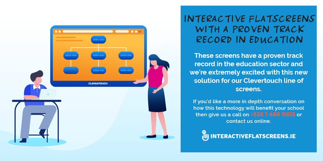 Interactive Flatscreen for Irish Schools with MDM - Education