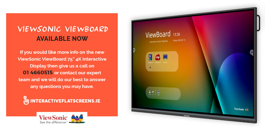 ViewSonic ViewBoard - Interactive Flatscreen Ireland