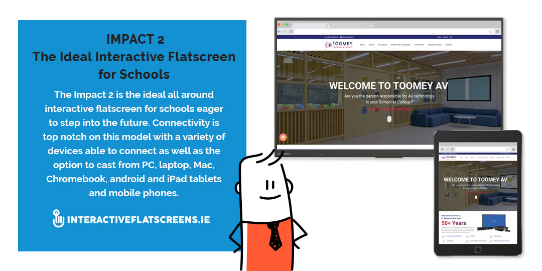 Impact 2 - Cast Option Interactive Flatscreen