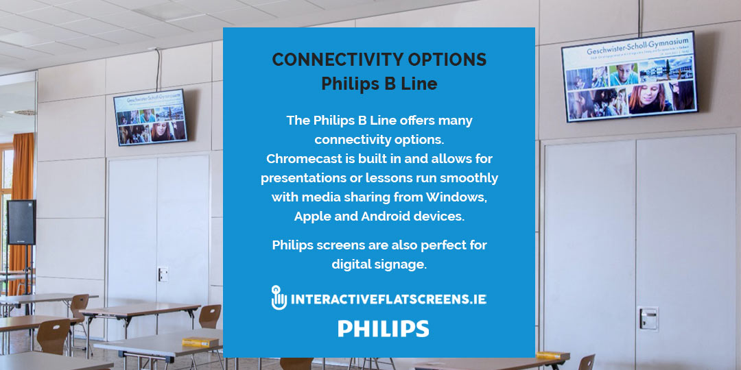 Philips T-Line interactive touchscreen control panel display